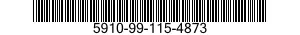 5910-99-115-4873 CAPACITOR,FIXED,PLA 5910991154873 991154873