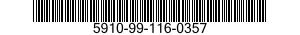 5910-99-116-0357  5910991160357 991160357