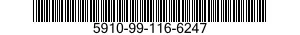 5910-99-116-6247  5910991166247 991166247