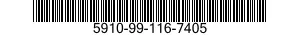 5910-99-116-7405  5910991167405 991167405