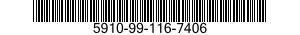 5910-99-116-7406  5910991167406 991167406