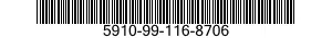 5910-99-116-8706  5910991168706 991168706