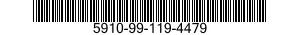 5910-99-119-4479 CAPACITOR,FIXED,PLASTIC DIELECTRIC 5910991194479 991194479