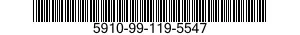 5910-99-119-5547 CAPACITOR,FIXED,PLASTIC DIELECTRIC 5910991195547 991195547