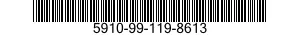 5910-99-119-8613  5910991198613 991198613