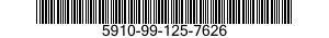 5910-99-125-7626 CAPACITOR,FIXED,CERAMIC DIELECTRIC 5910991257626 991257626