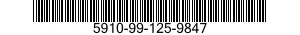 5910-99-125-9847 CAPACITOR,FIXED 5910991259847 991259847