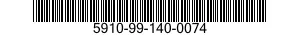 5910-99-140-0074 CAPACITOR,FIXED,ELECTROLYTIC 5910991400074 991400074