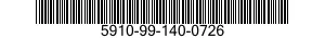 5910-99-140-0726  5910991400726 991400726