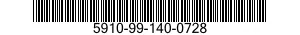 5910-99-140-0728  5910991400728 991400728