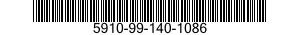 5910-99-140-1086  5910991401086 991401086