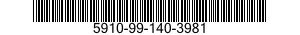 5910-99-140-3981 CAPACITOR,FIXED 5910991403981 991403981