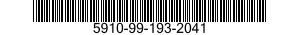 5910-99-193-2041 CAPACITOR,FIXED,ELECTRICAL 5910991932041 991932041