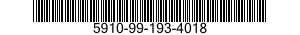 5910-99-193-4018 CAPACITOR,FIXED,PLASTIC DIELECTRIC 5910991934018 991934018