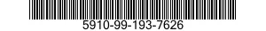 5910-99-193-7626  5910991937626 991937626