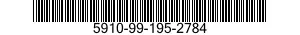 5910-99-195-2784 CAPACITOR,FIXED,MICA DIELECTRIC 5910991952784 991952784