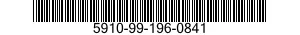 5910-99-196-0841  5910991960841 991960841