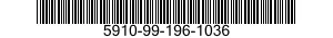 5910-99-196-1036  5910991961036 991961036
