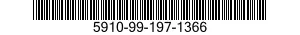 5910-99-197-1366 CAPACITOR,FIXED,CERAMIC DIELECTRIC 5910991971366 991971366