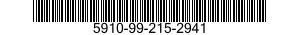 5910-99-215-2941 CAPACITOR,FIXED,ELECTRICAL 5910992152941 992152941