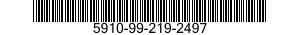 5910-99-219-2497 CAPACITOR 5910992192497 992192497