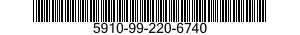 5910-99-220-6740  5910992206740 992206740