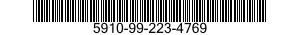 5910-99-223-4769 CAPACITOR,FIXED,ELECTROLYTIC 5910992234769 992234769