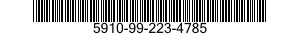 5910-99-223-4785 CAPACITOR,FIXED,MIC 5910992234785 992234785