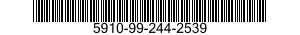 5910-99-244-2539 CAPACITOR,FIXED,METALLIZED,PAPER-PLASTIC DIELECTRIC 5910992442539 992442539
