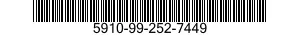 5910-99-252-7449 CAPACITOR,FIXED,CERAMIC 5910992527449 992527449