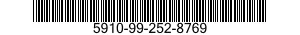 5910-99-252-8769 CAPACITOR,FIXED,CERAMIC DIELECTRIC 5910992528769 992528769