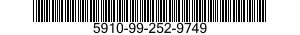 5910-99-252-9749 CAPACITOR,FIXED,CERAMIC 5910992529749 992529749