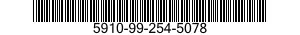 5910-99-254-5078 CAPACITOR,FIXED,ELECTROLYTIC 5910992545078 992545078