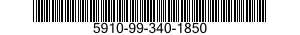 5910-99-340-1850 CAPACITOR,FIXED,METALLIZED,PAPER-PLASTIC DIELECTRIC 5910993401850 993401850