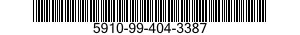 5910-99-404-3387 CAPACITOR,FIXED,ELECTROLYTIC 5910994043387 994043387