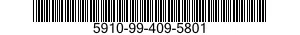 5910-99-409-5801 CAPACITOR,FIXED,CERAMIC DIELECTRIC 5910994095801 994095801