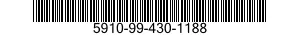 5910-99-430-1188 CAPACITOR,FIXED,ELECTRICAL 5910994301188 994301188