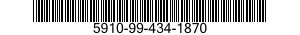 5910-99-434-1870 CAPACITOR,FIXED,PLASTIC DIELECTRIC 5910994341870 994341870