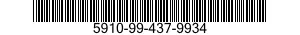 5910-99-437-9934  5910994379934 994379934