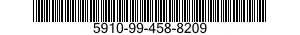 5910-99-458-8209 CAPACITOR,TANTALUM 5910994588209 994588209