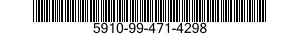 5910-99-471-4298 CAPACITOR,FIXED,CERAMIC DIELECTRIC 5910994714298 994714298