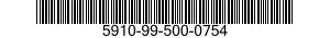 5910-99-500-0754 CAPACITOR,FIXED,CERAMIC DIELECTRIC 5910995000754 995000754