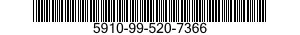 5910-99-520-7366 CAPACITOR,VARIABLE,CERAMIC DIELECTRIC 5910995207366 995207366