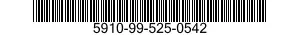 5910-99-525-0542 CAPACITOR,FIXED,PLASTIC DIELECTRIC 5910995250542 995250542