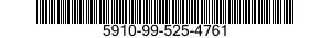 5910-99-525-4761 CAPACITOR,FIXED,ELECTRICAL 5910995254761 995254761