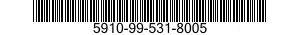 5910-99-531-8005 CAPACITOR,FIXED,MET 5910995318005 995318005