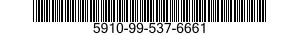 5910-99-537-6661  5910995376661 995376661
