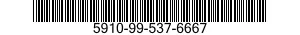 5910-99-537-6667  5910995376667 995376667