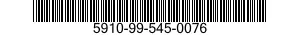 5910-99-545-0076 CAPACITOR 5910995450076 995450076