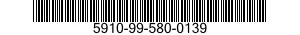 5910-99-580-0139 CAPACITOR,FIXED,MICA DIELECTRIC 5910995800139 995800139